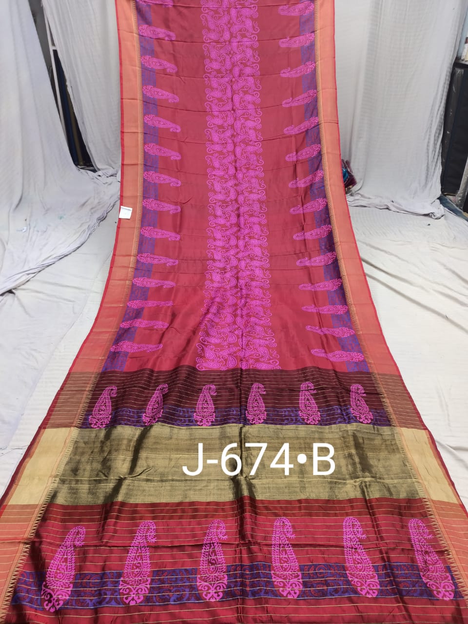 KATHAN JORI BODER PRINT J 674 B Product Image