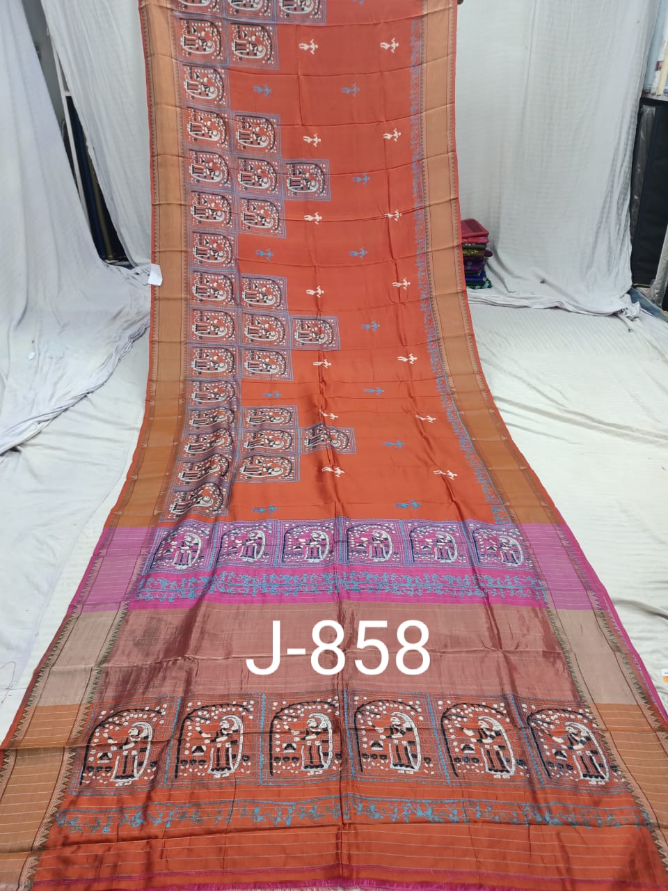 KATHAN JORI BODER PRINT J 858 Product Image