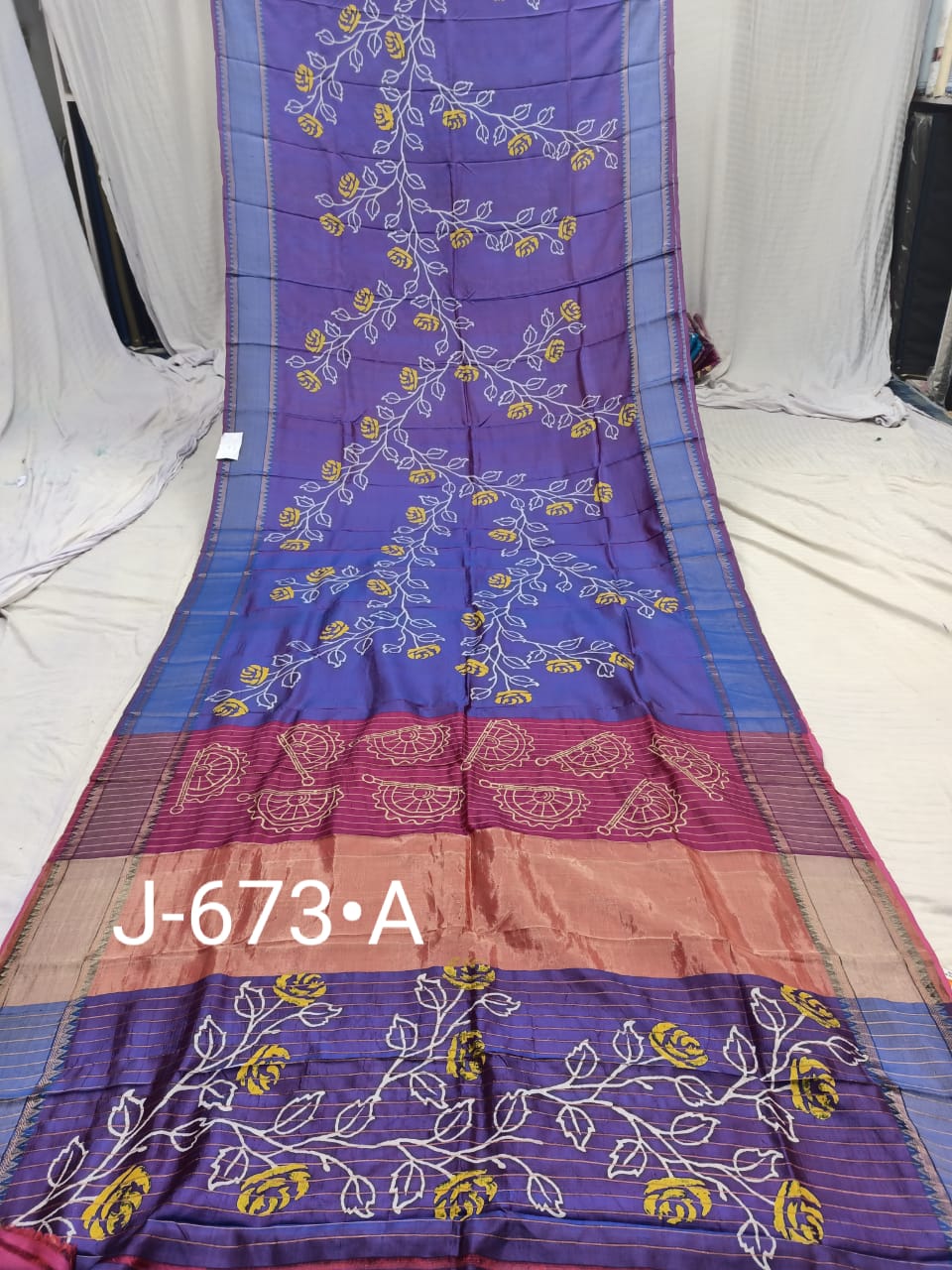 KATHAN JORI BODER PRINT J 673 A Product Image